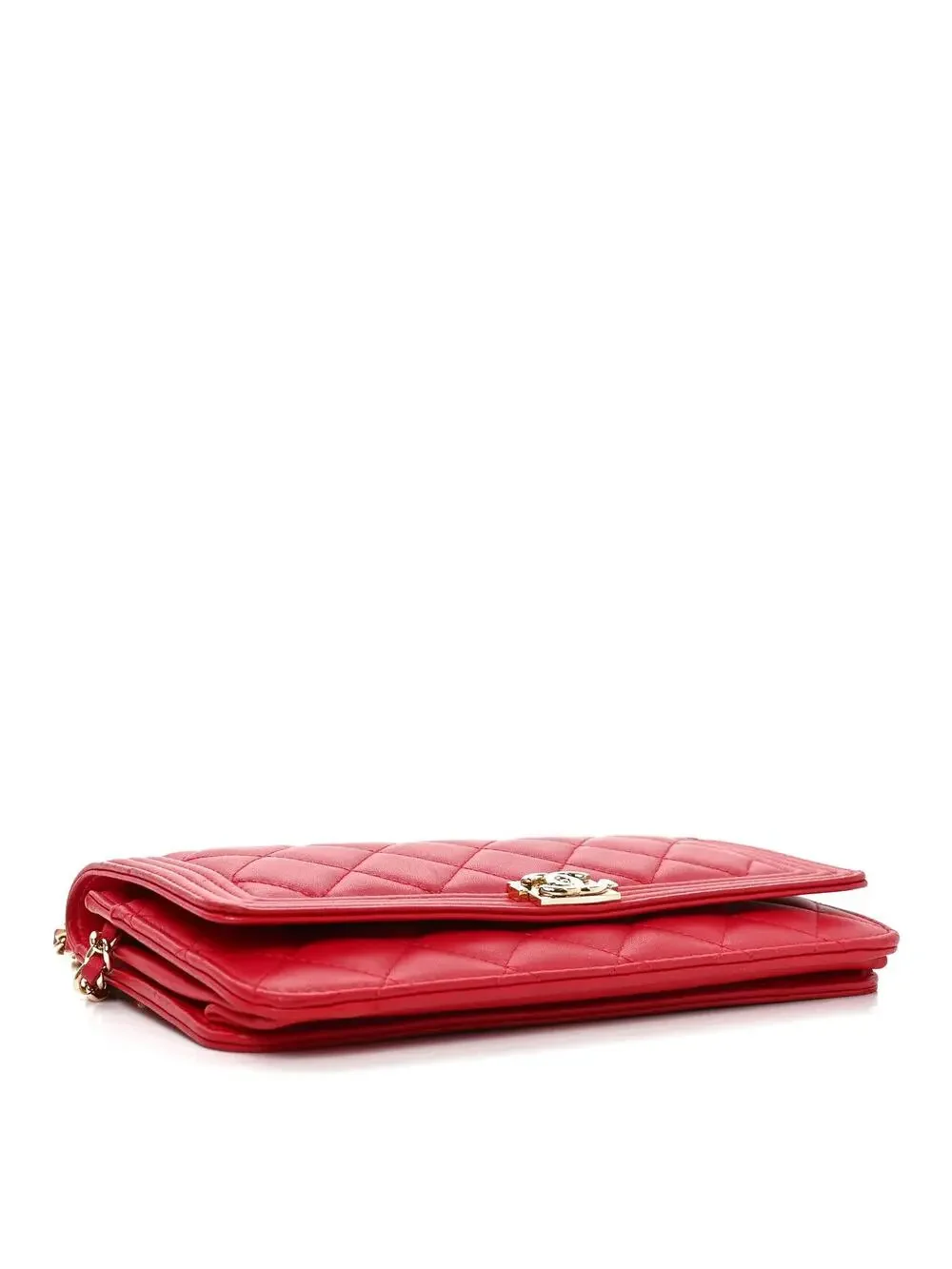 Chanel Lambskin Quilted Boy Wallet On #303431C17B